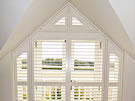 Angled Arched Doorway Shutters